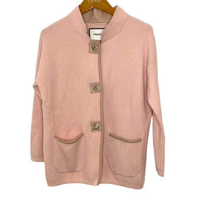 Max & Moi Jacket Pink Wool/Cashmere‎ Size Small